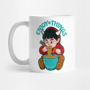 Enjoy Simple Things Noodle Mug